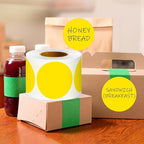 3 Inch Round Color Coding Labels - Image 6