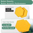 Hexagonal Acoustic Panels-12 Pack High-Density Sound Absorbing Panels - Image 3