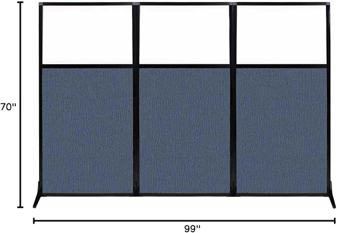 Versare Workstation Partition | Portable Wall Divider | Modern Office Cubicle | - Image 9