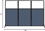 Versare Workstation Partition | Portable Wall Divider | Modern Office Cubicle | - Image 9