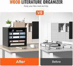 VEVOR Literature Organizers, 5 Compartments Office Mailbox - Image 2
