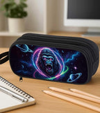 AnySmic Gorilla Pencil Case for Boys Girls, Large Pencil Pouch for Kids at - Image 4