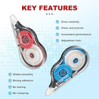 WISOPTUS 15PCS White Correction Tape - Image 2