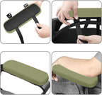 MOSISO Chair Armrest Pads, Memory Foam Home/Office Chair Arm Rest Covers Comfy - Image 3
