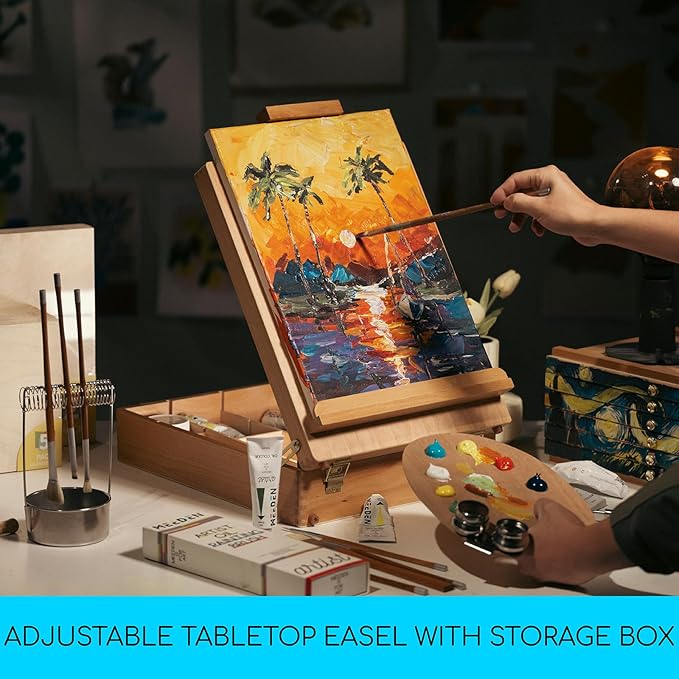 MEEDEN Extra-Large Tabletop Easel, Solid Beech Wood Table Top Easels - Image 6