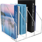 WYFHLPMMA Acrylic Paper Tray Stackable Letter Organizers, Desk A4 File Holder
