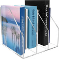 WYFHLPMMA Acrylic Paper Tray Stackable Letter Organizers, Desk A4 File Holder by WYFHLPMMA