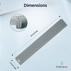 EdgeRest PostureUp L-Shaped Memory Foam Wrist Rest, Ergonomic Elbow and Forearm - Image 6
