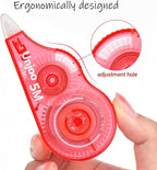 Unjoo White Correction Tape, Fast Clean Tear-Resistant Tape - Image 3
