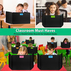 12 Pack Desk Dividers for Students, Waterproof Durable Plastic Testing Dividers - Image 4