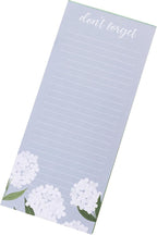 Graphique White Hydrangeas Magnetic Notepad, 100 Tear-Away Sheets - Image 4