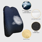 XINJUN Memory Foam car Lumbar Support Pillow - Image 4