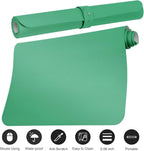 Boutilon Leather Desk Pad Protector, Non-Slip Mouse Pad, Laptop Desk Pad - Image 3