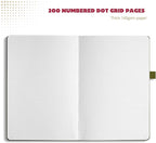 VIVID SCRIBBLES Dotted Journal – 140gsm Bleed Proof Thick White Paper – 200 - Image 6