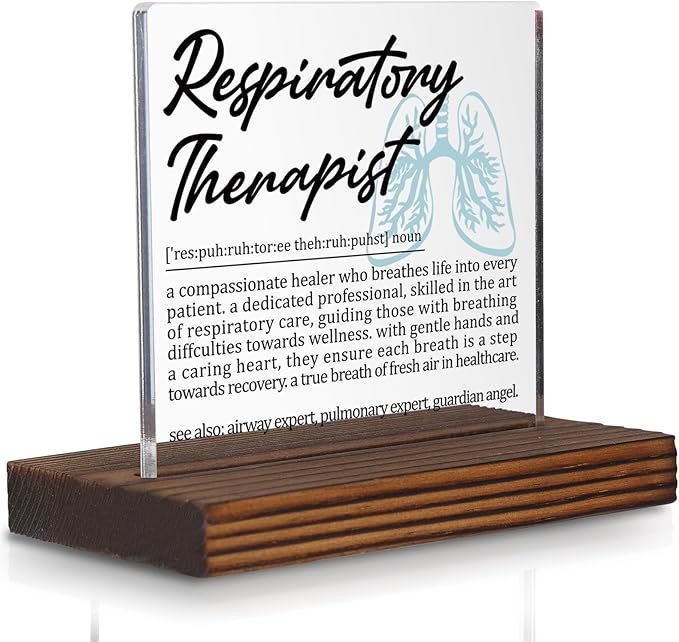 Respiratory Therapist Gifts, Thank You Appreciation Gifts by Pariveca