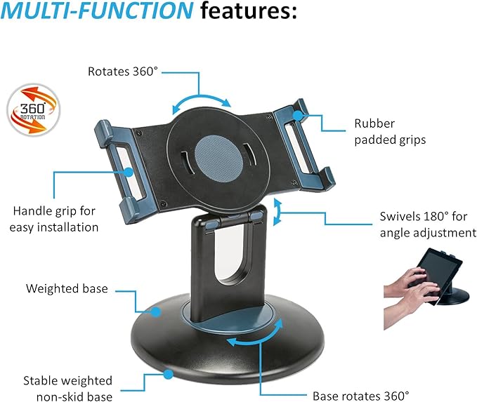 Premium 360° Rotating Tablet Stand - Image 5