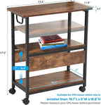 TooCust Computer Tower Stand, Computer & Machine Carts, Computers Towers Floor - Image 2