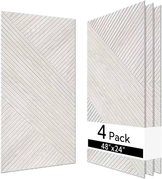 Olanglab Peel and Stick Wall Panels 4 Pack, 47.2 x 23.6 per Wall Panels by Olanglab