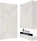 Olanglab Peel and Stick Wall Panels 4 Pack, 47.2 x 23.6 per Wall Panels by Olanglab