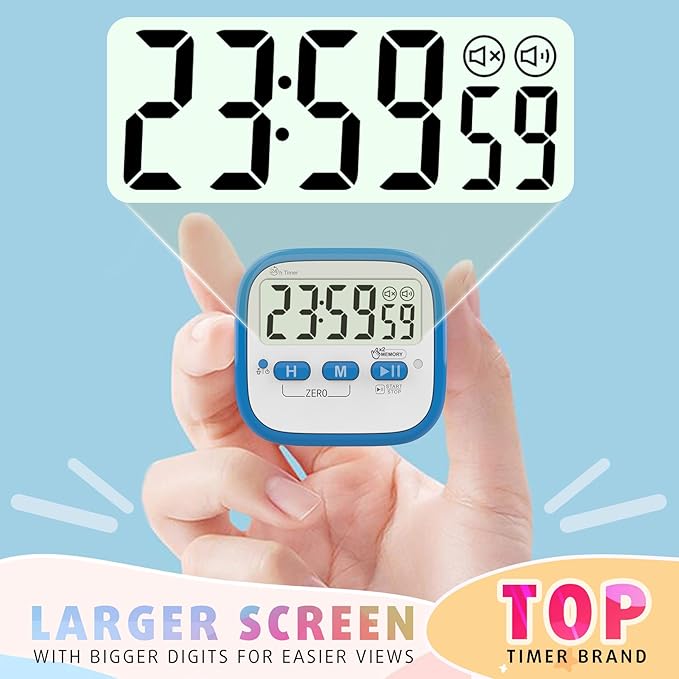 AyayaBoss 2-Pack Magnetic Kitchen Timers - Image 4