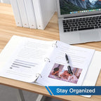 Basic 3 Ring Binder -1 or 1/2'' Binders - Image 6