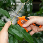 GROWNEER 1 Packs 6.5 Inch Pruning Shears Gardening Hand Pruning Snips Gardening - Image 2