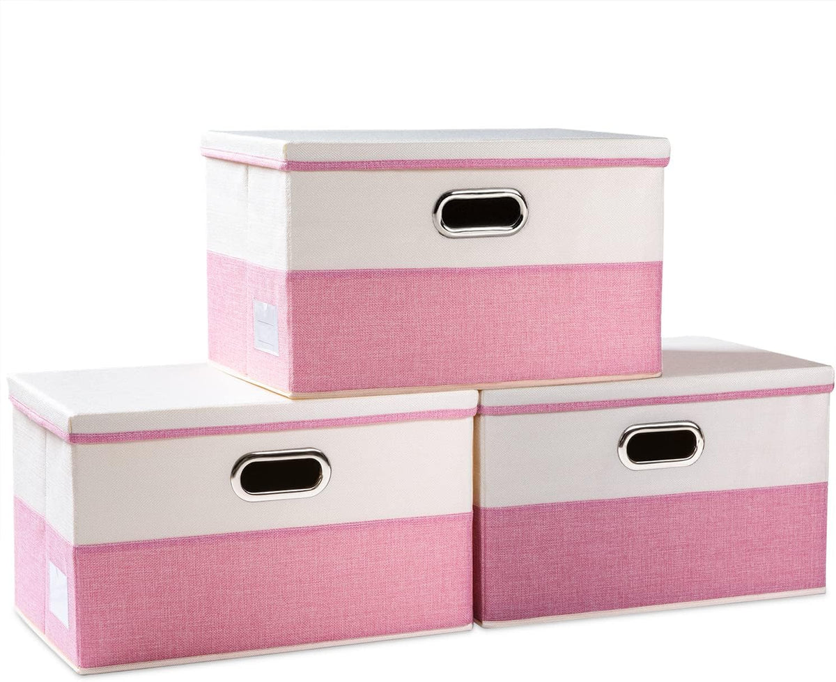 PRANDOM Large Collapsible Storage Bins
