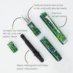 Jaipur V2 Piston Filled Refillable Fountain Pen - Image 3