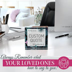 Custom Acrylic Sign Personalized, Custom Desk Name Plate, 18 Styles, - Image 5