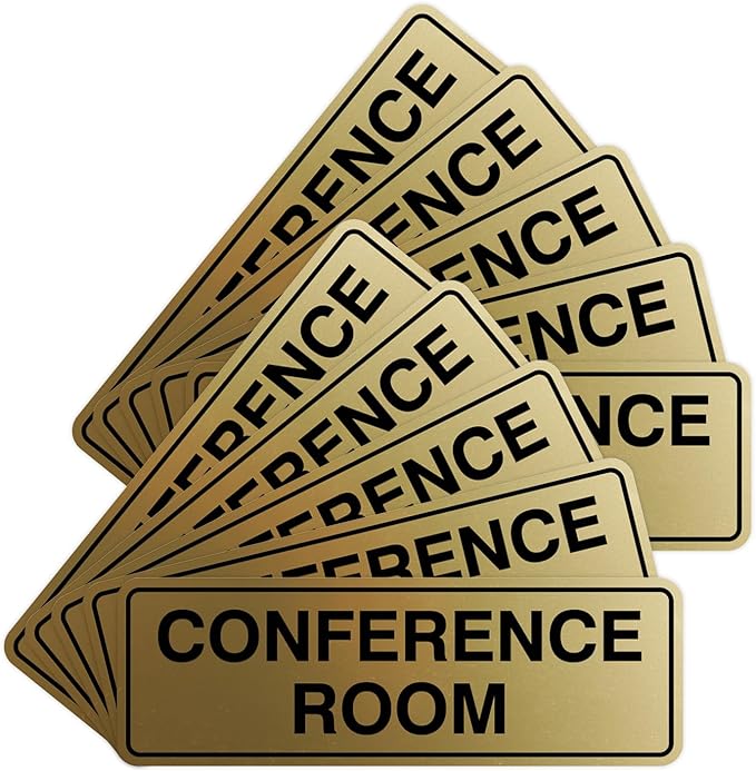 Standard Conference Room Sign by All+Quality