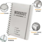 Nextnoid Hardcover Fitness Planner Workout Journal - Image 2