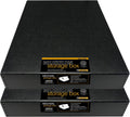 Lineco Museum Archival Storage Box, 16.75x20.75x3 in. Drop Front Design.