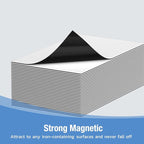 HOMiDEK Reusable Magnetic Sticky Notes, Dry Erase Magnets Magnetic Labels - Image 2