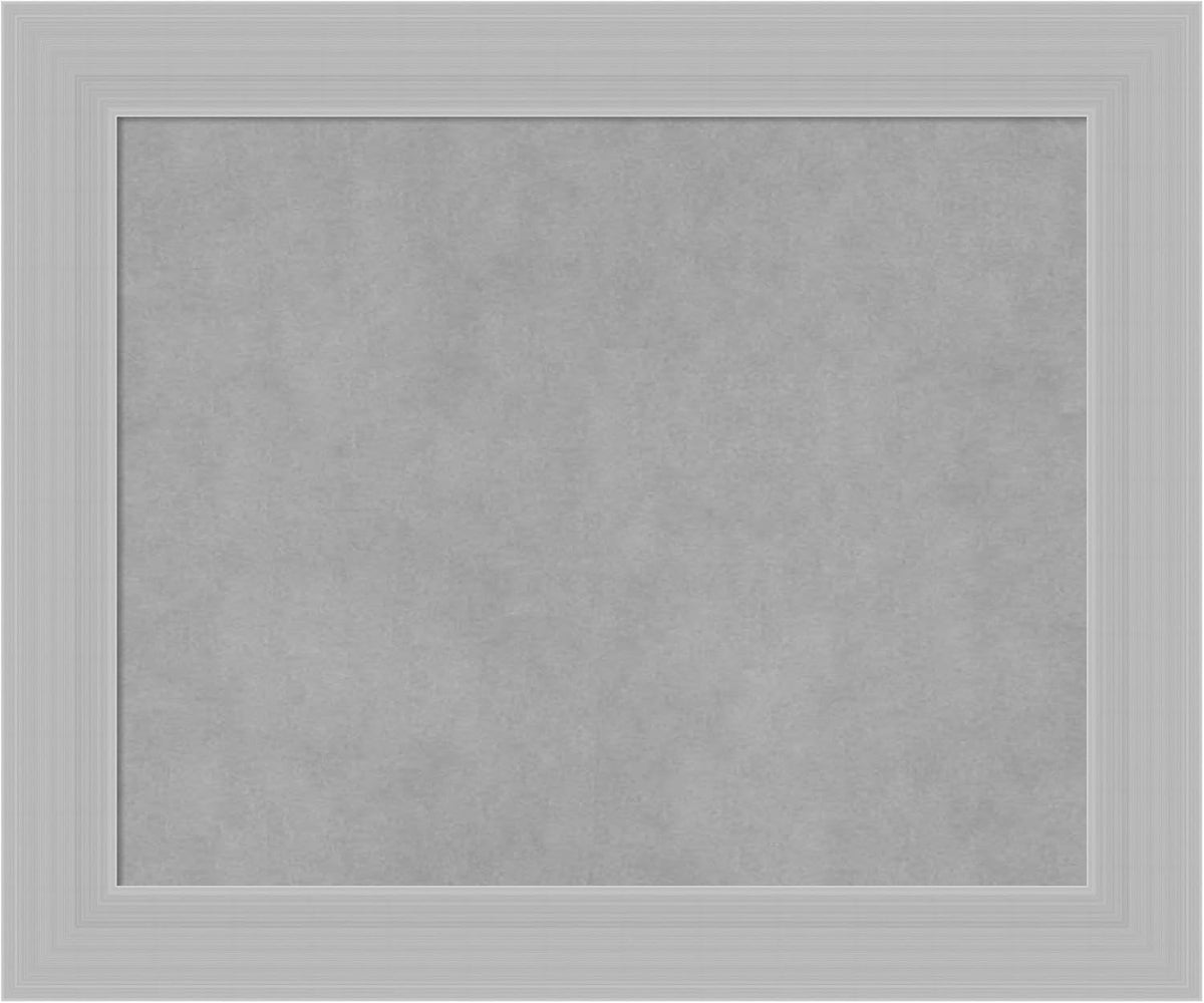Amanti Art Silver Framed Magnetic Board 20x24 Small Vision Board