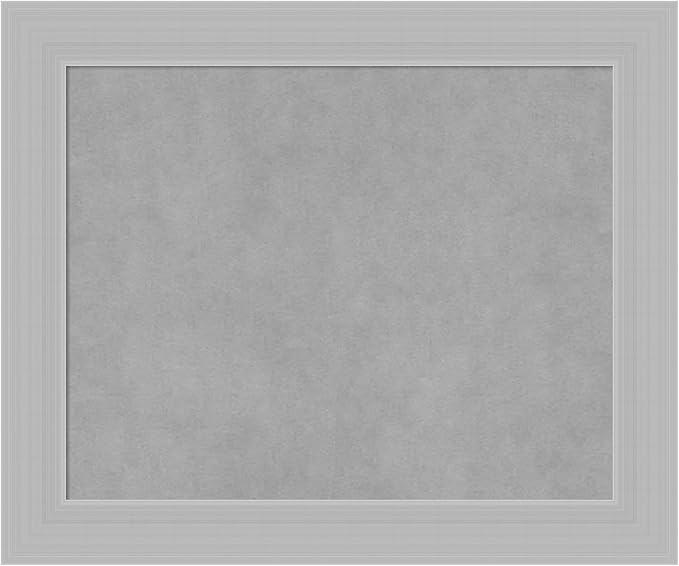 Amanti Art Silver Framed Magnetic Board 20x24 Small Vision Board by AmantiArt