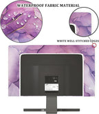 Baocicco Fashion Violet Marble Waterproof 26, 28 Inch Anti-Static Dustproof - Image 3
