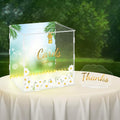 DIWNELEM Wedding Card Box with Lock&Light Large Letter Envelope Box Wedding by DIWNELEM
