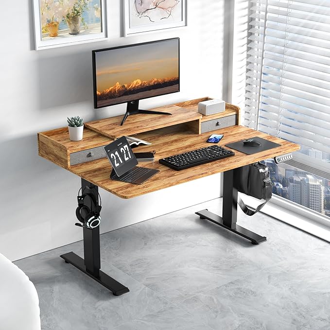 ExaDesk 48 x 30 Inch Electric Standing Desk - Image 2
