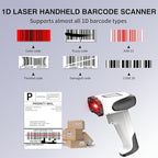 Laser Wireless Handheld Barcode Reader - Image 2