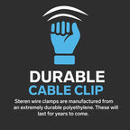 STEREN Coaxial Cable Clips - Image 6
