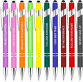 Greengines 10 Pcs Inspirational Pens Bulk, Motivational Ballpoint Pen by Greengines