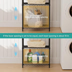 SINGAYE Shelf Closet Wire Shelving：Adjustable Metal Unit - Image 5