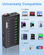 580W USB Charging Station, 20 Port Fast Charging Station - Image 7