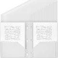 Lincia 100 Pcs Plastic Folders by Lincia