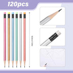 TecUnite 120 Pcs #2 HB Pencils - Image 2