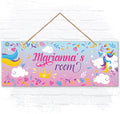 Custom Girl/Boy Name Sign, Personalized Children Bedroom Decor Sign by SigoSigns
