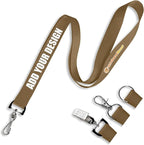 Wristband Bros Custom Lanyards For ID Badges, Keys & More | Add Text & Logos | by WristbandBros