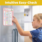 2-Pack Magnetic Chore Chart for Kids, ADHD Task Tracker Easy-Check Routine Dry - Image 9
