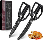 HUUSK Kitchen Scissors Set Black by HuuskKnife