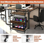 Extra Large Height Adjustable Computer Tower Stand, Computer & Machine Carts - Image 3